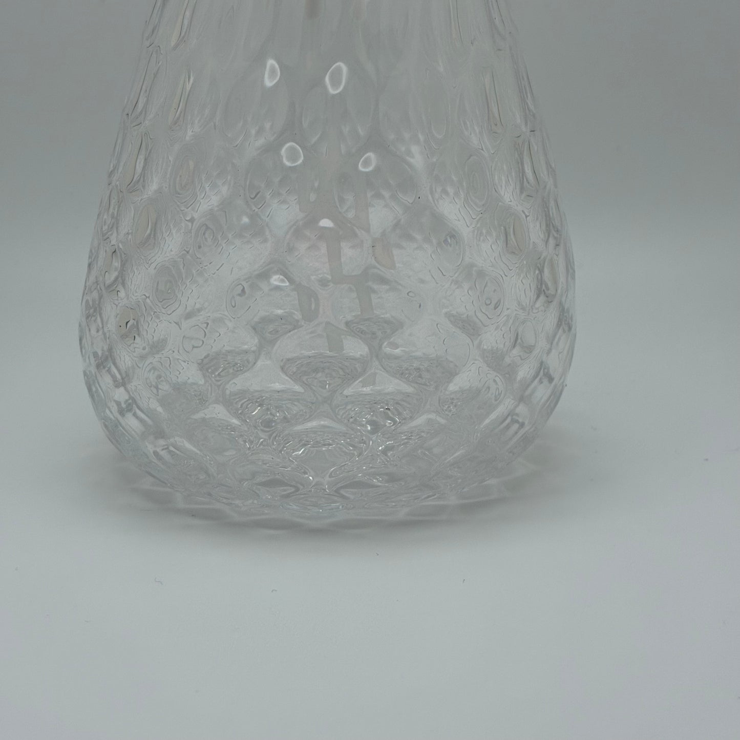 Clear Pineapple Mold Glass Soap Dispenser