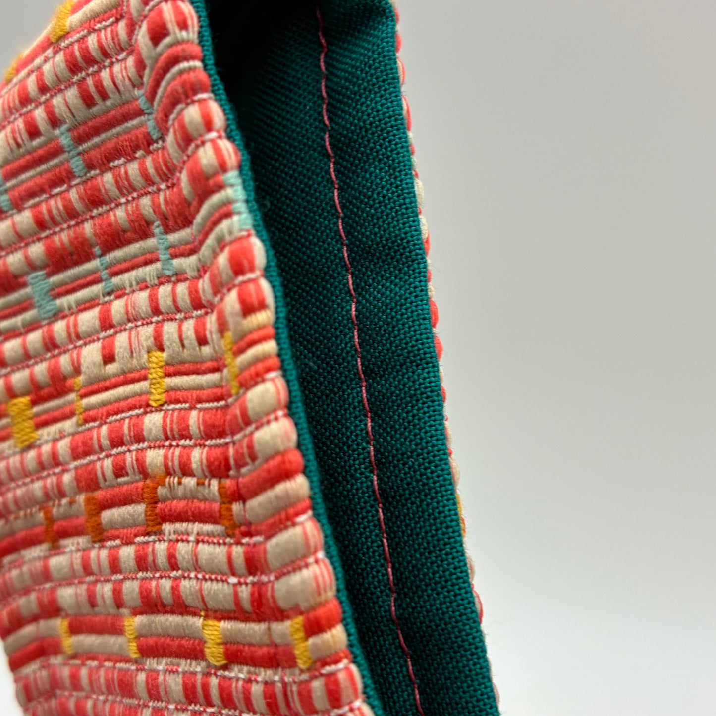 Knot Bag - Coral Suiting