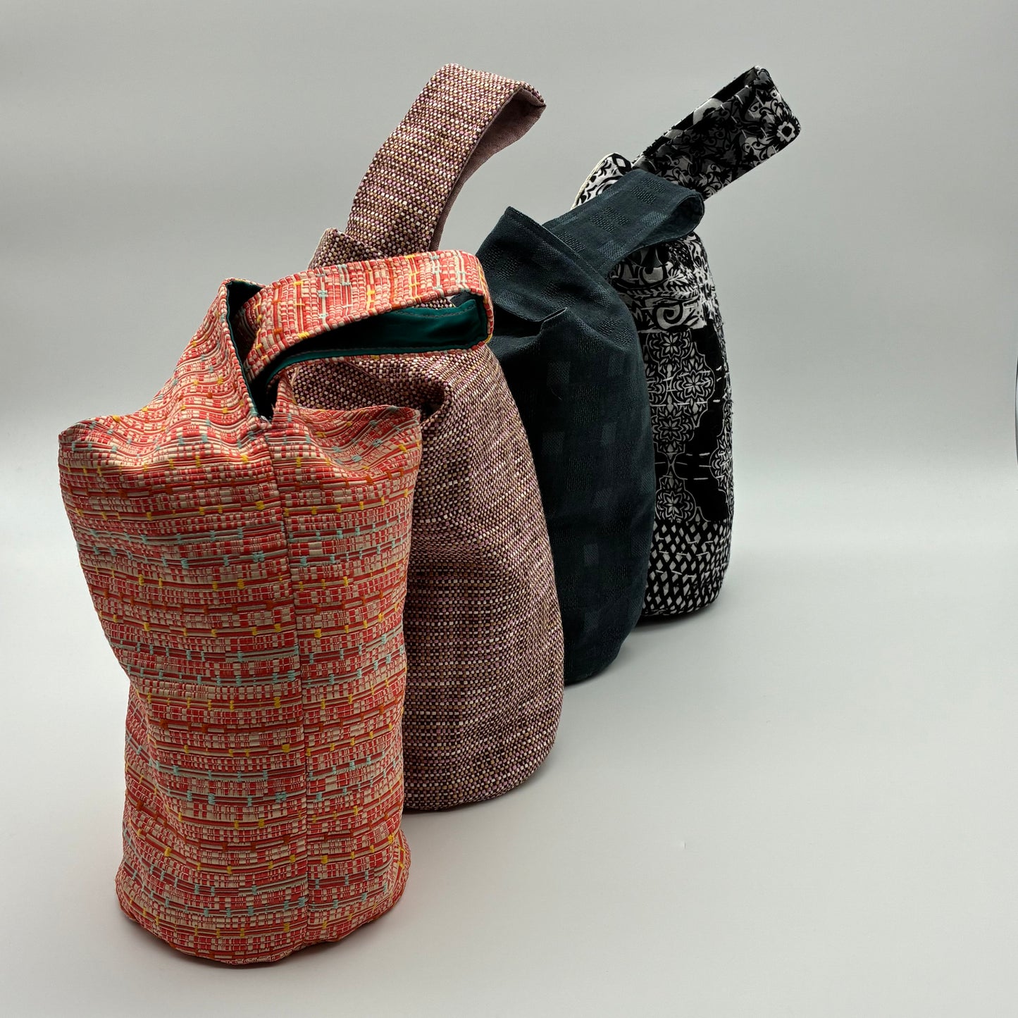 Knot Bag - Neapolitan Suiting