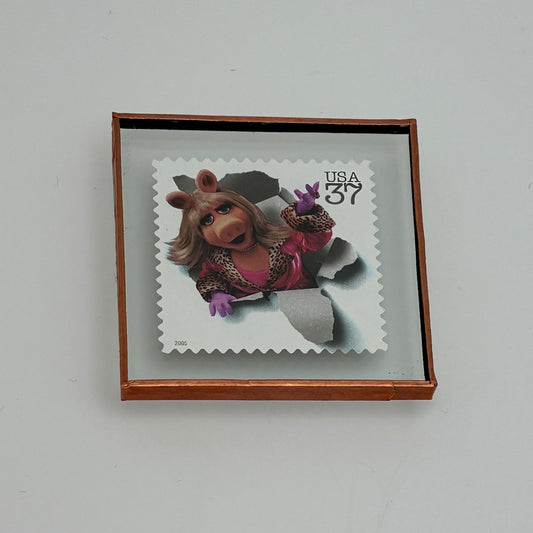 Muppets Miss Piggy Stamp Magnet