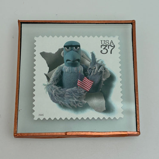 Muppets Sam the Eagle Stamp Magnet