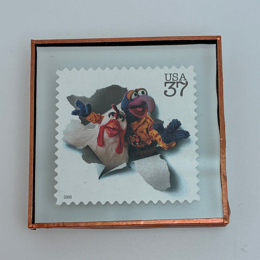 Muppets Gonzo & Camilla Stamp Magnet
