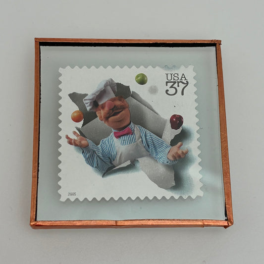 Muppets Swedish Chef Stamp Magnet