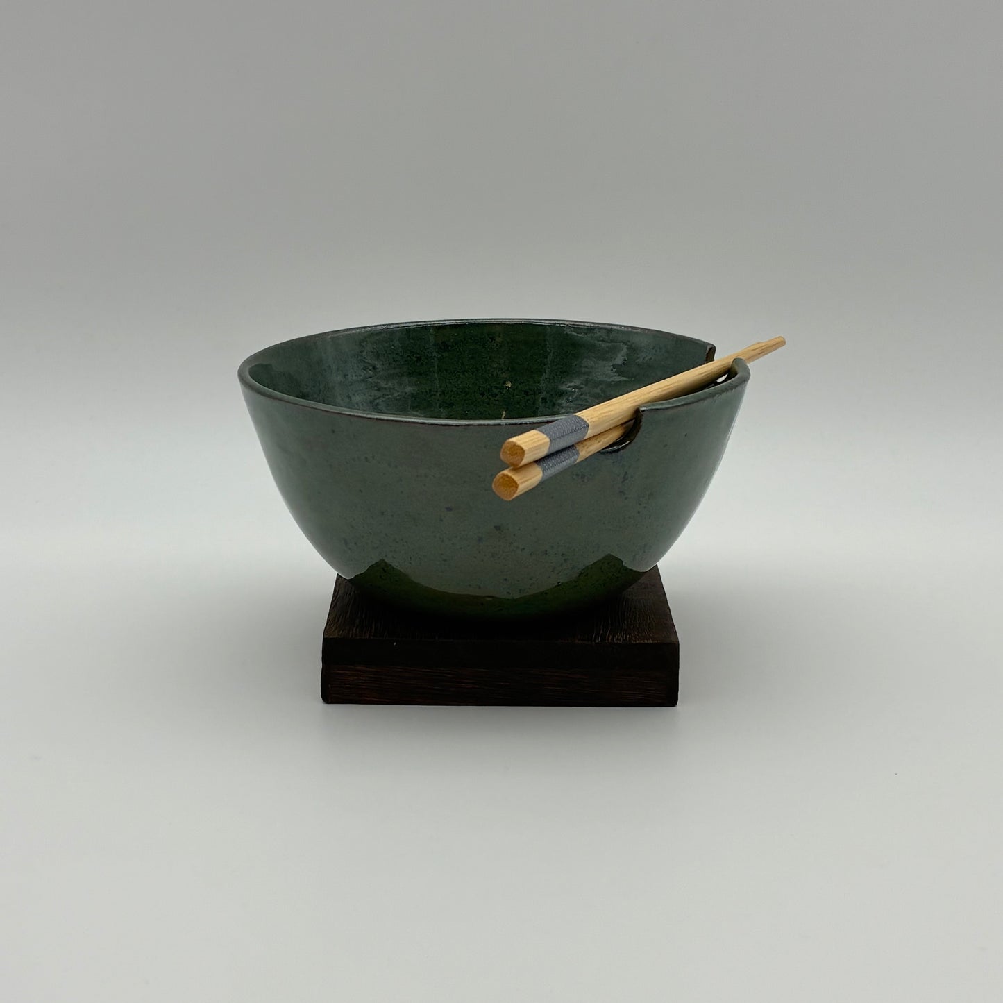 Ceramic Noodle Bowl + Chopsticks