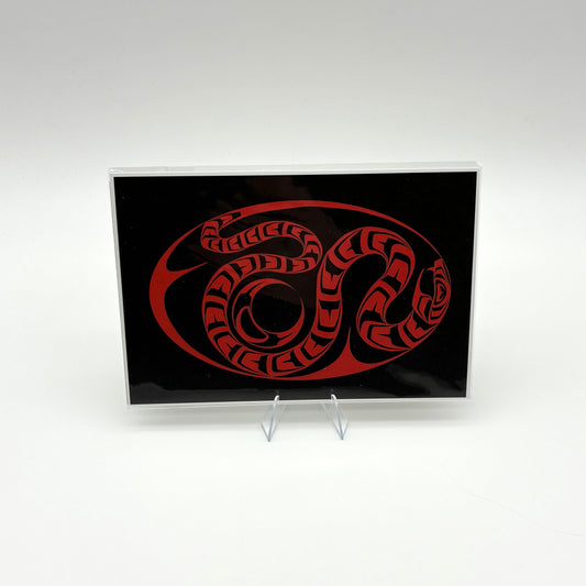 Button Snakes - 4" x 6" print