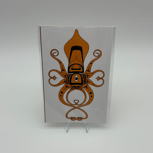 Squid - 4" x 6" print