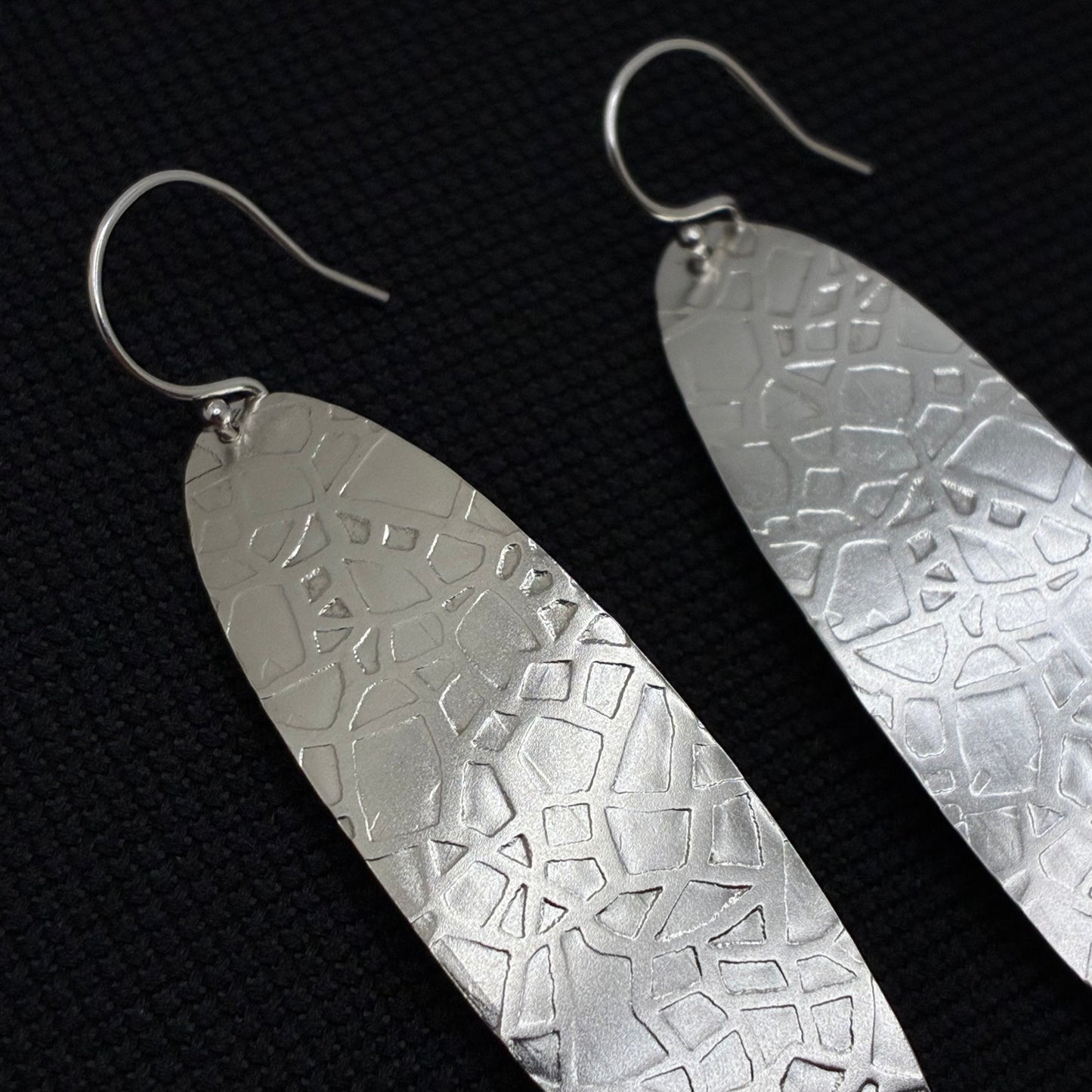 Long Ovals Earrings