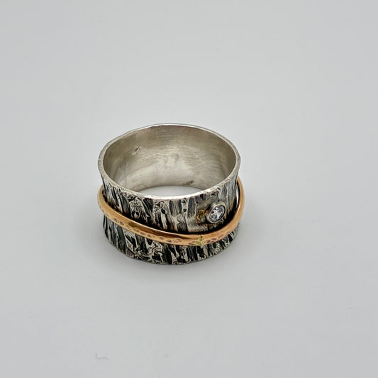 Sunrise Band Ring - size 8.5