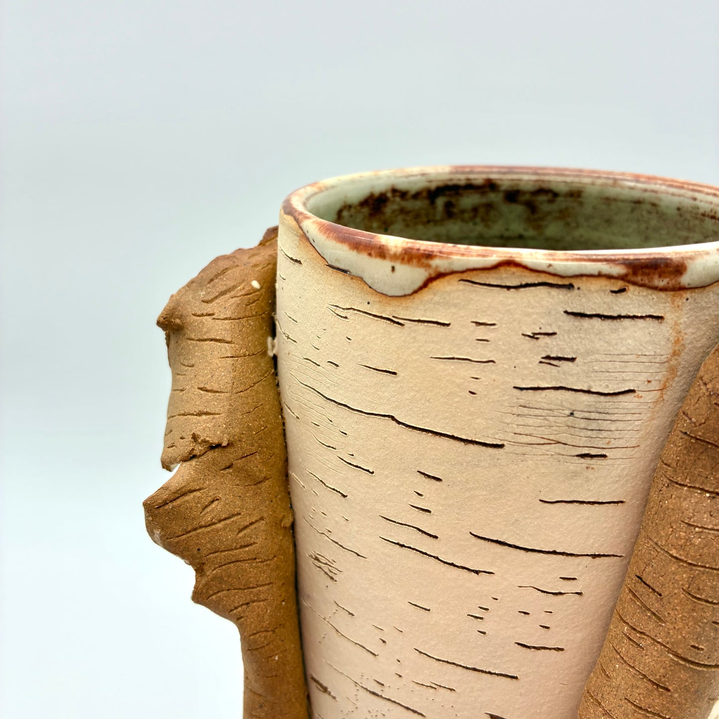 Ceramic Birch Vase