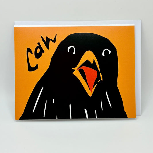 "Caw" Card