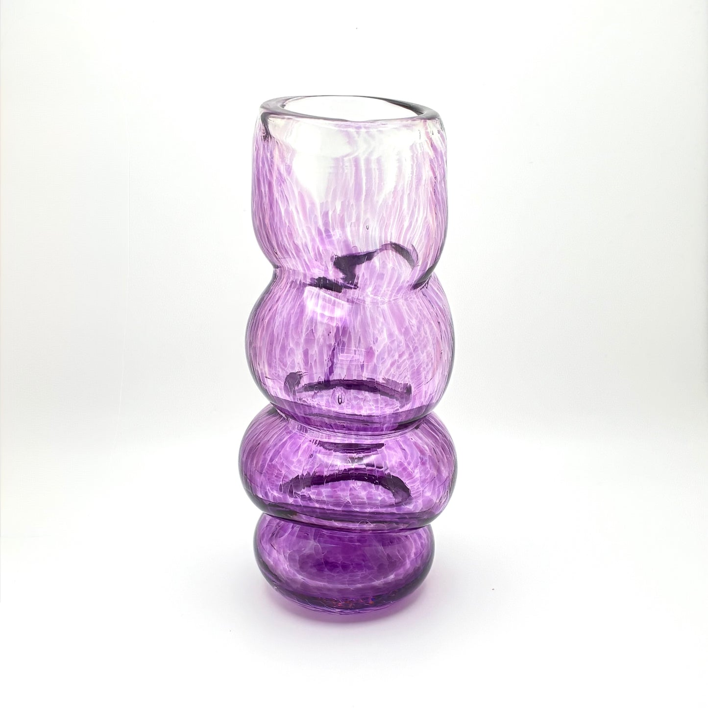 199 - Purple Wobble Vase