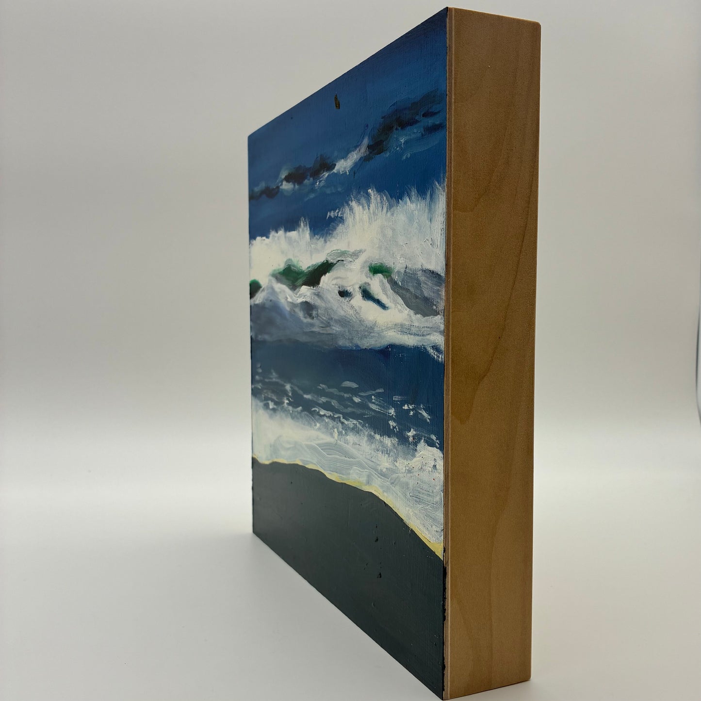 #4 Long Beach Painting by Judith Perry