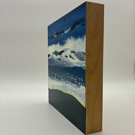 #4 Long Beach Painting by Judith Perry