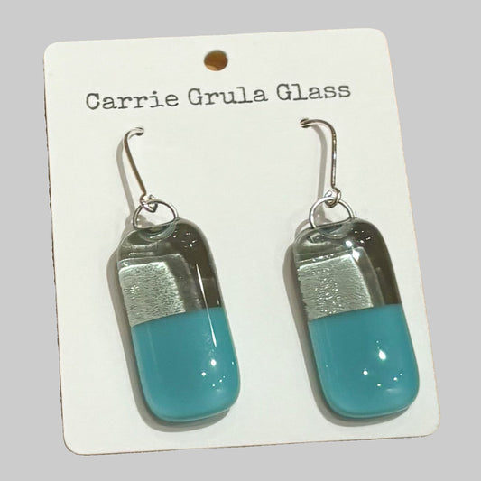 Two Tone Rarrings Blue/Grey