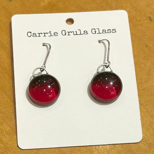 Red Gem Earrings