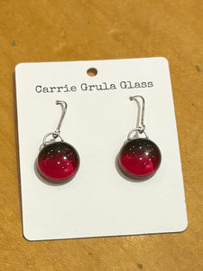 Red Gem Earrings