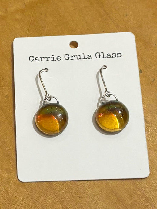 Amber Gem Earrings