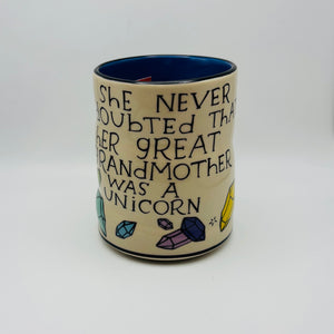 Grandma Unicorn Cup- XL