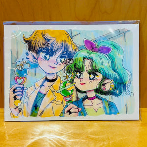 Uranus & Neptune Print