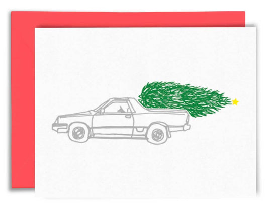 Subaru Brat Holiday Card