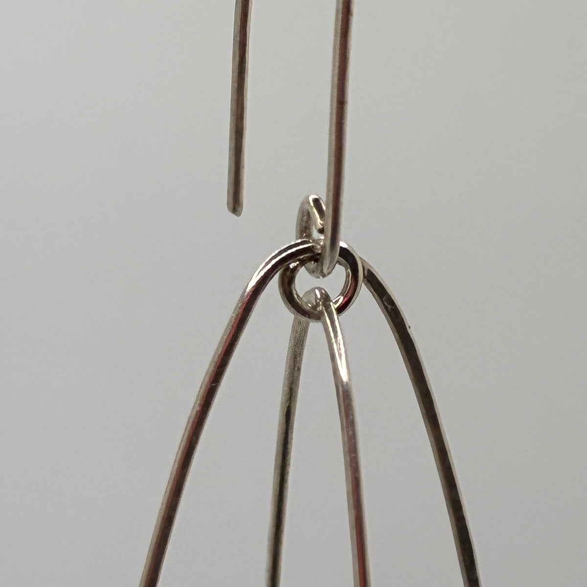 Silver Doubled Chandelier Earrings
