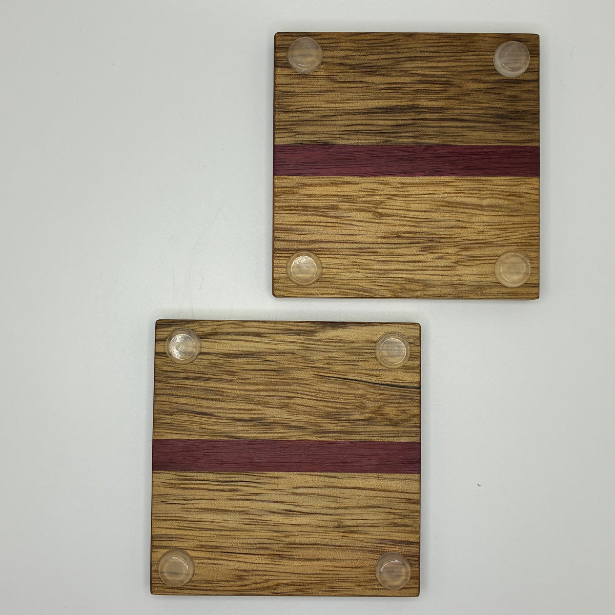 Pudauk & Maple - Coasters Set of 2