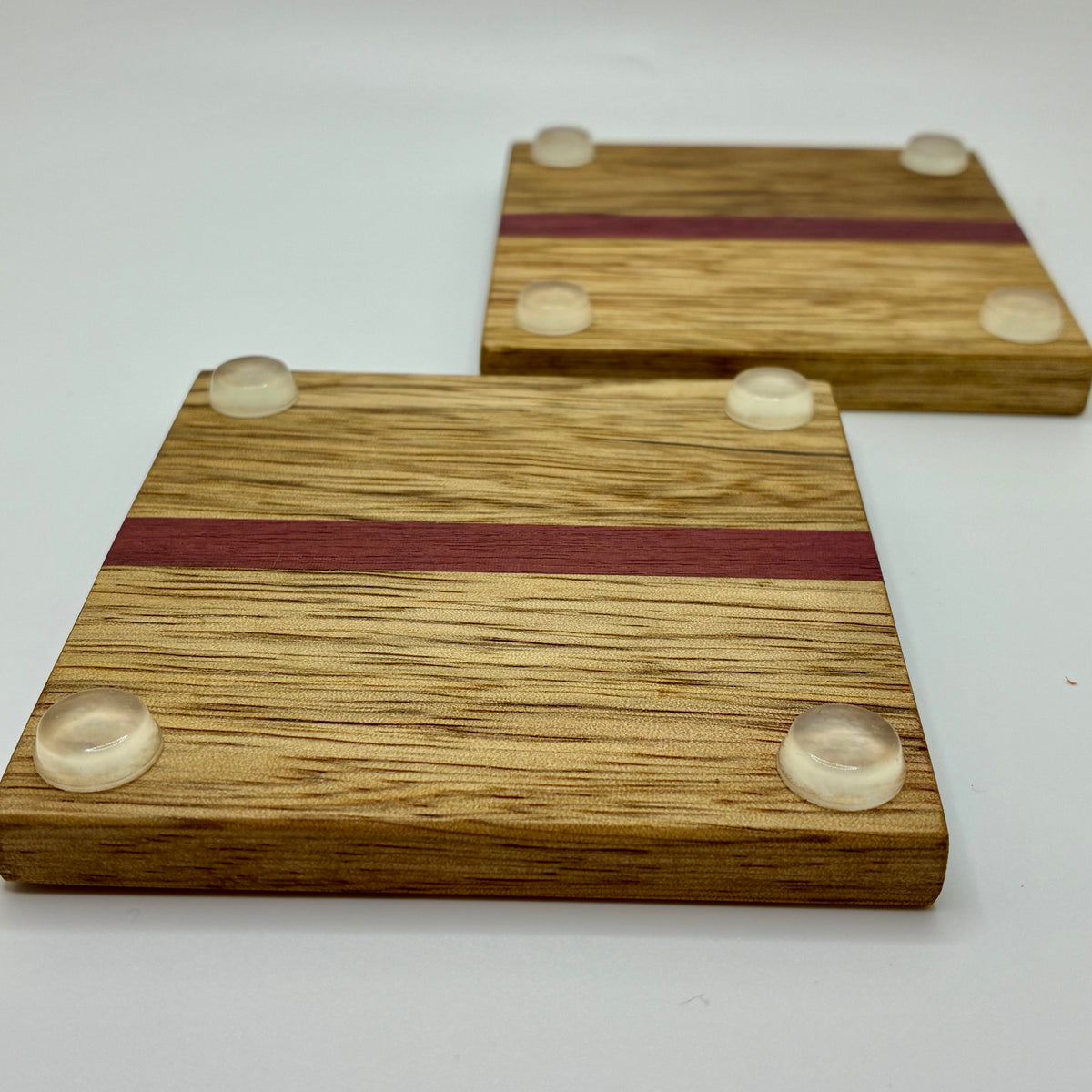 Pudauk & Maple - Coasters Set of 2