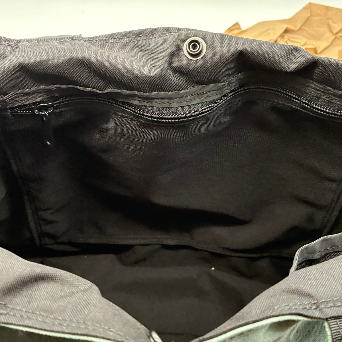 Large Waxed Canvas Tote