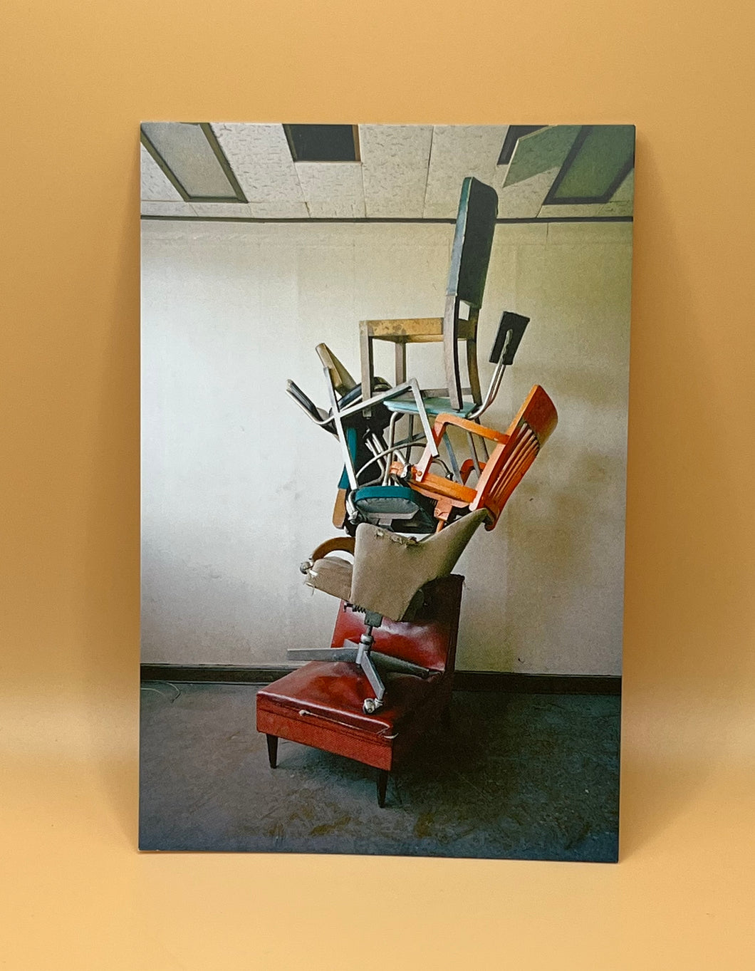 Laviada/ Stacking Chairs Postcard