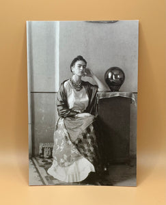 "Frida Kahlo with Globe" Postcard