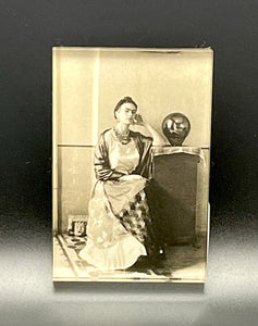 "Frida Kahlo with Globe" Magnet