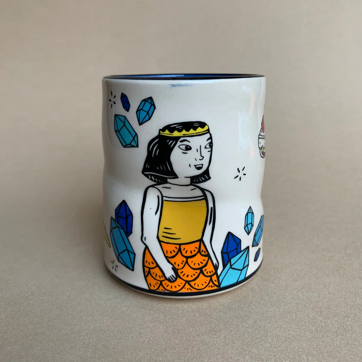 Lucky Chicken Snorkeling with Mermaid Cup - Large