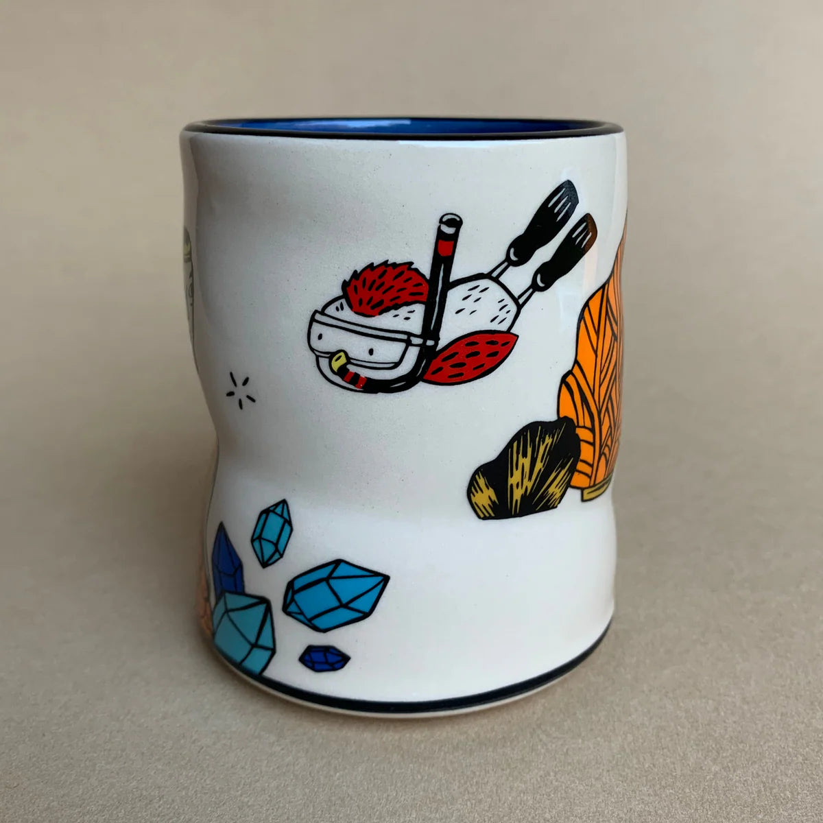 Lucky Chicken Snorkeling with Mermaid Cup - Large