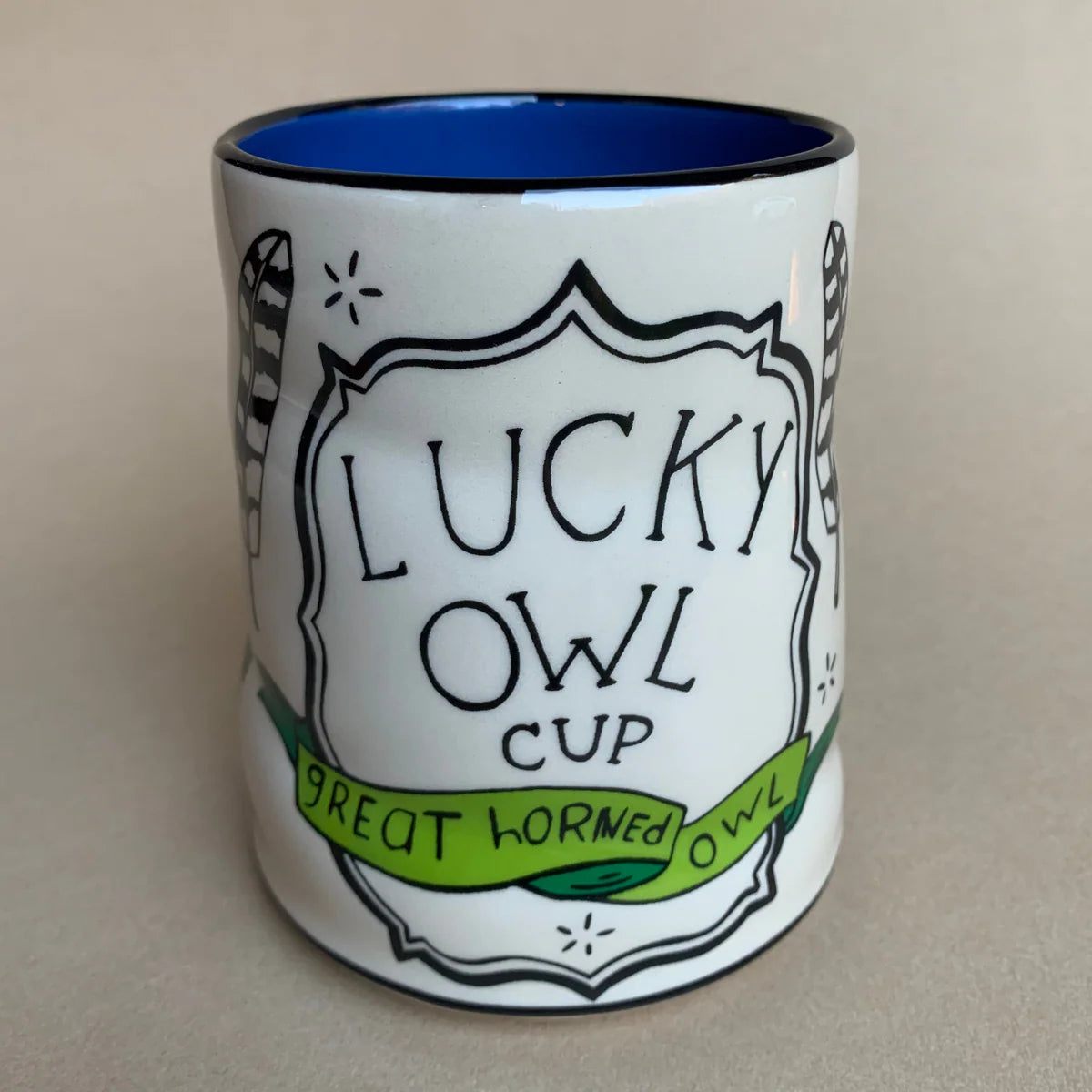 Lucky Horned Owl Cup