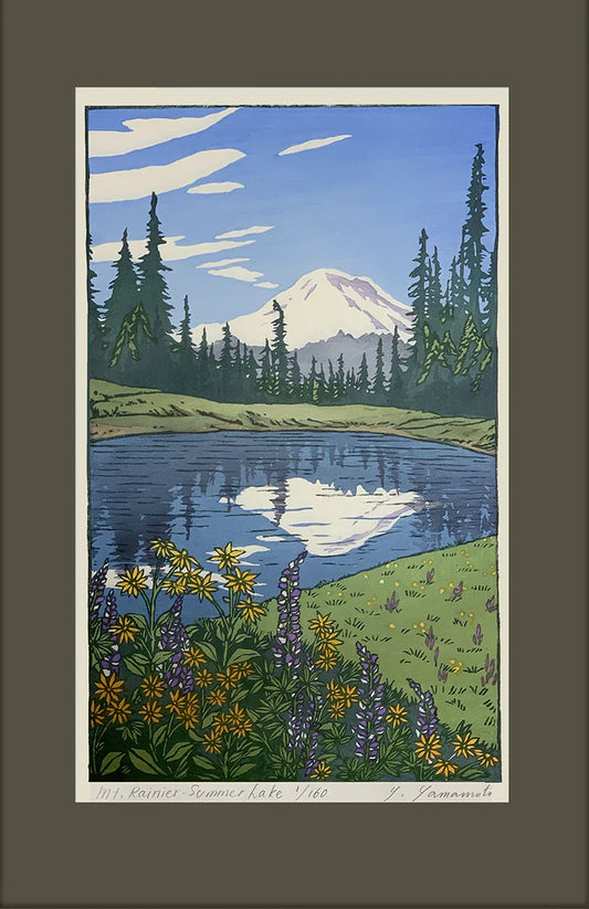 Mt. Rainier - Summer Lake - Matted