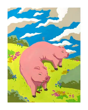 Chinese Zodiac Greeting Cards set of 12