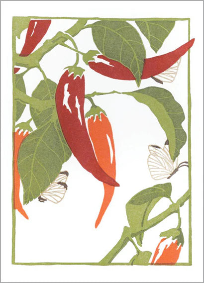 Red Chili Peppers - Card