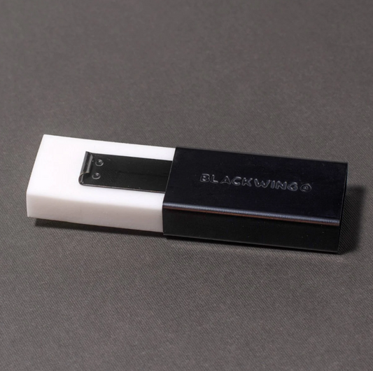 Blackwing© Soft Handheld Eraser & Holder - Black
