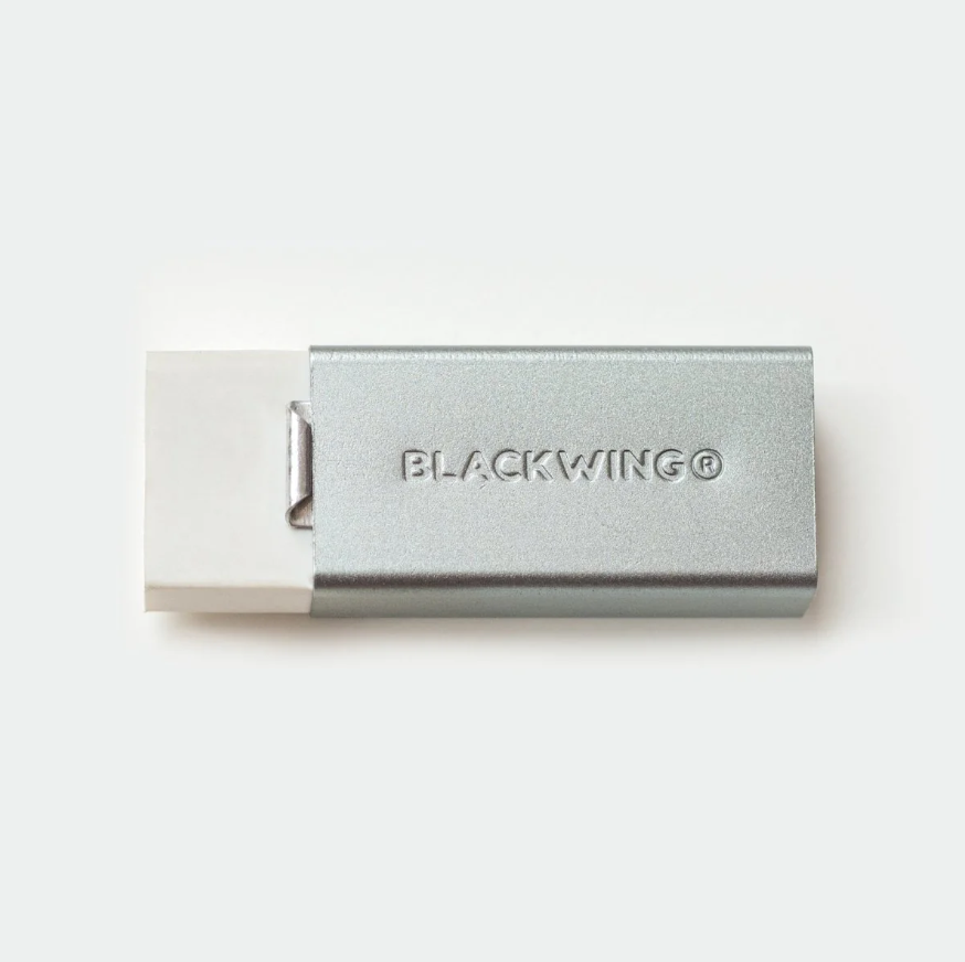 Blackwing© Soft Handheld Eraser & Holder - Gray