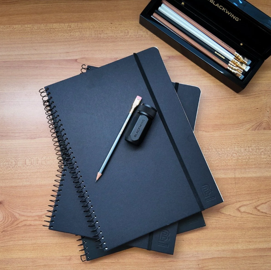 Blackwing© A4 Spiral Notebook - Dot Grid