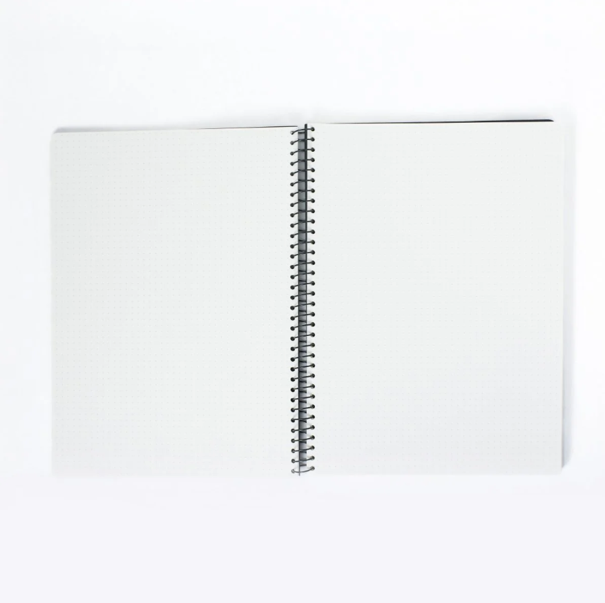 Blackwing© A4 Spiral Notebook - Dot Grid
