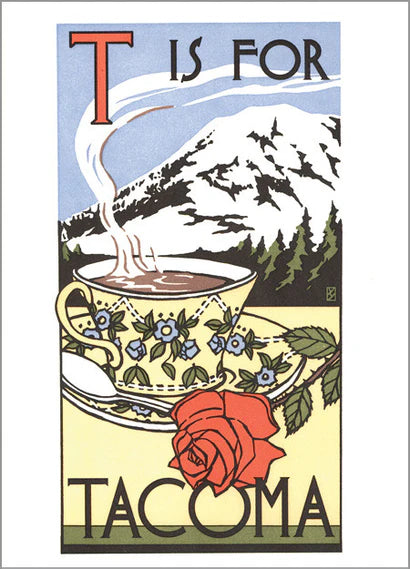 T is for Tacoma - Card