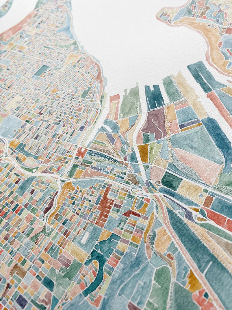 ColorFULL Tacoma Print 16x20