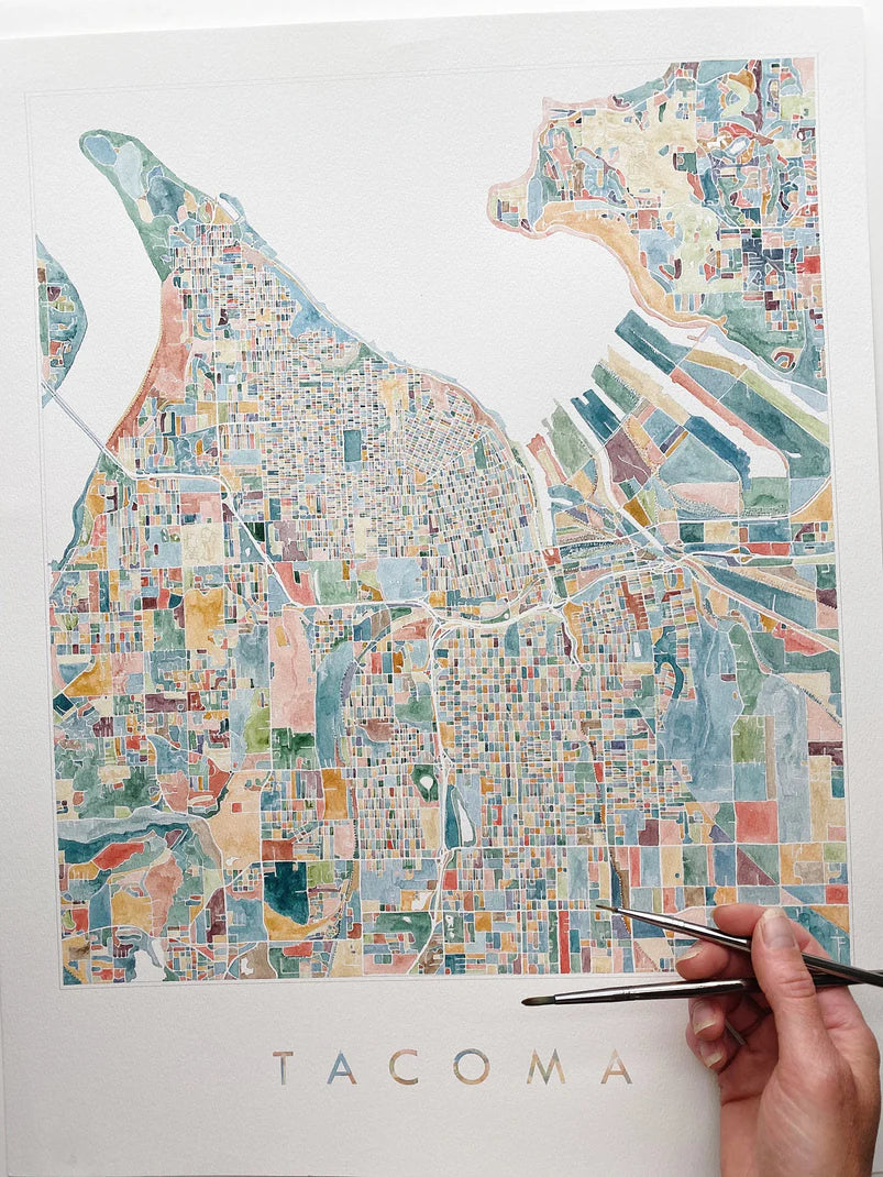 ColorFULL Tacoma Print 16x20