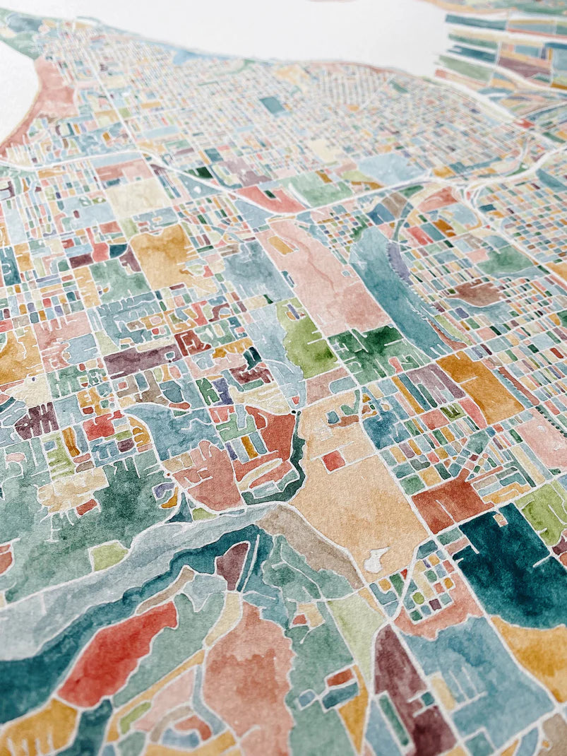 ColorFULL Tacoma Print 11x14