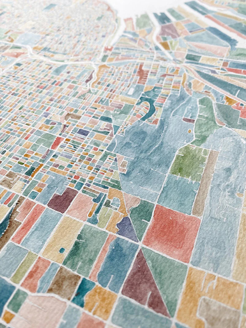 ColorFULL Tacoma Print 16x20