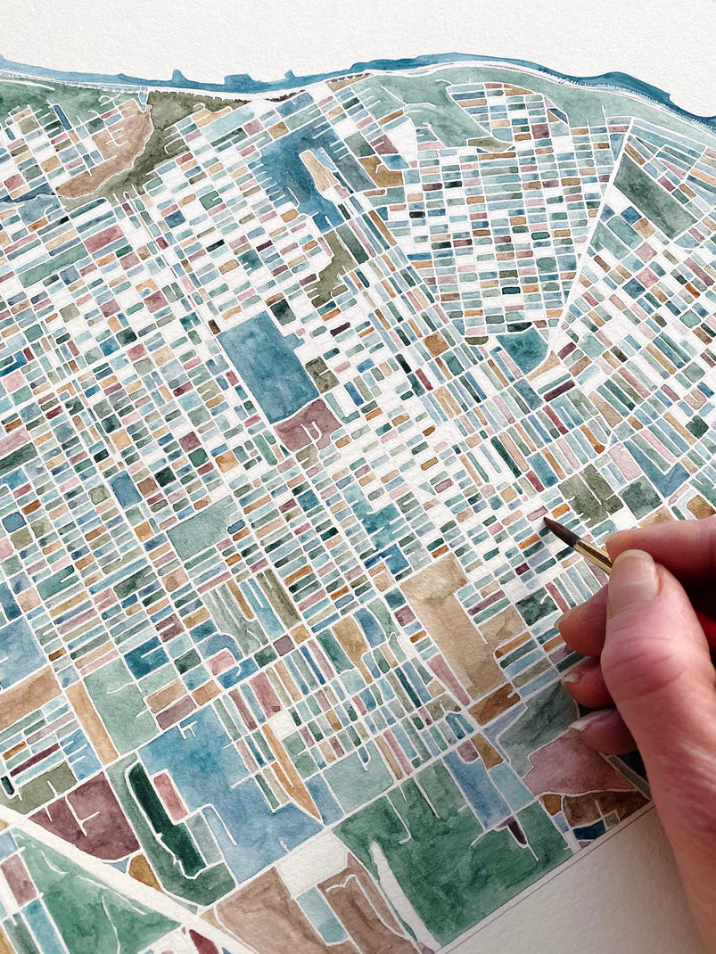 Tacoma in Spring/You Belong Here Orginal 16x20