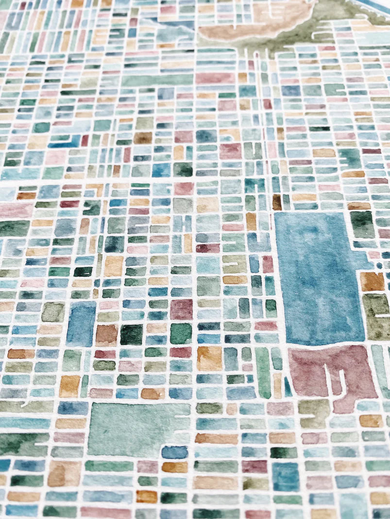 Tacoma in Spring/You Belong Here Orginal 16x20