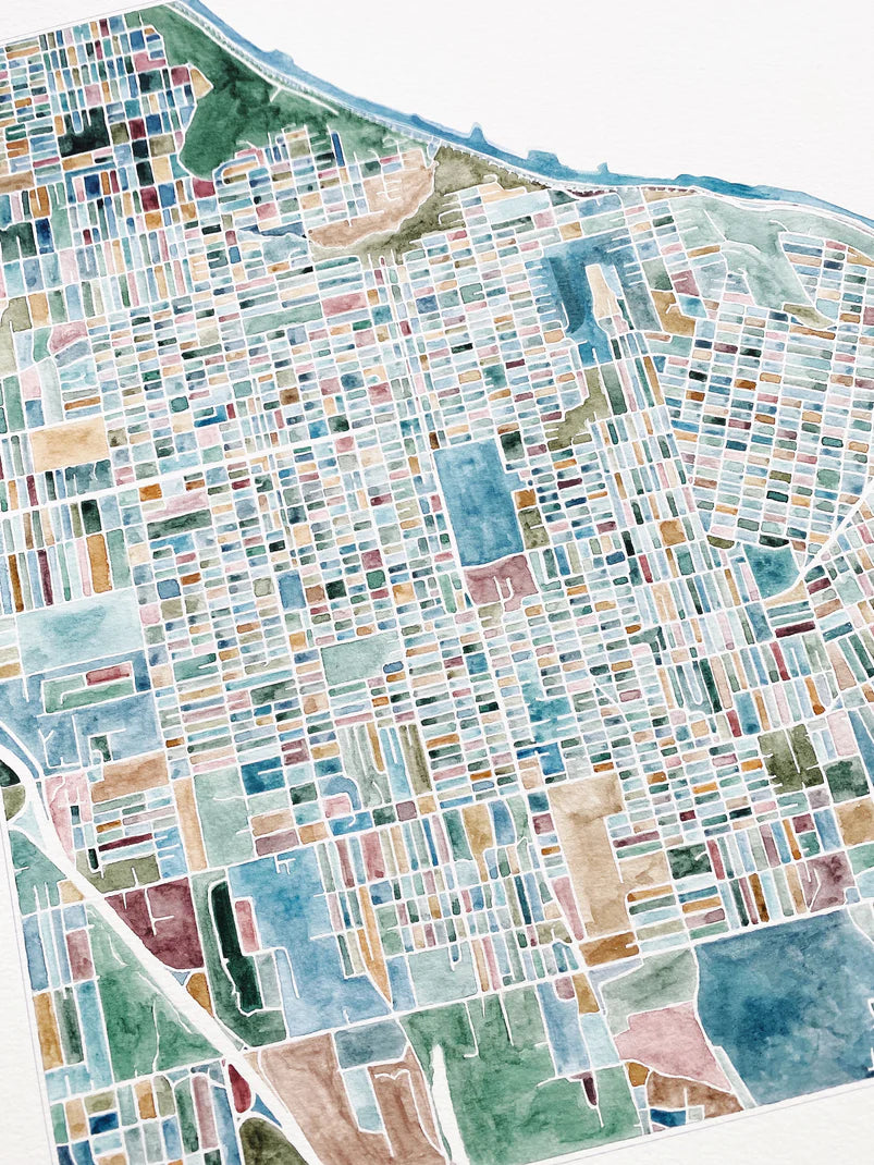 Tacoma in Spring/You Belong Here Orginal 16x20