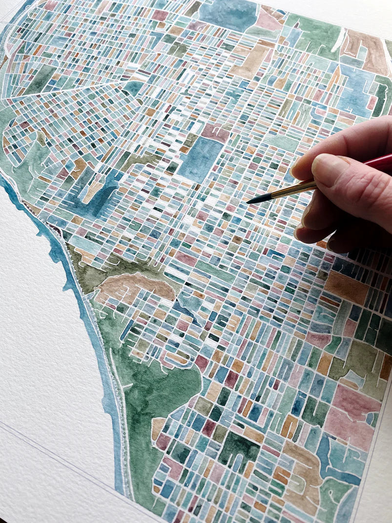 Tacoma in Spring/You Belong Here Orginal 16x20